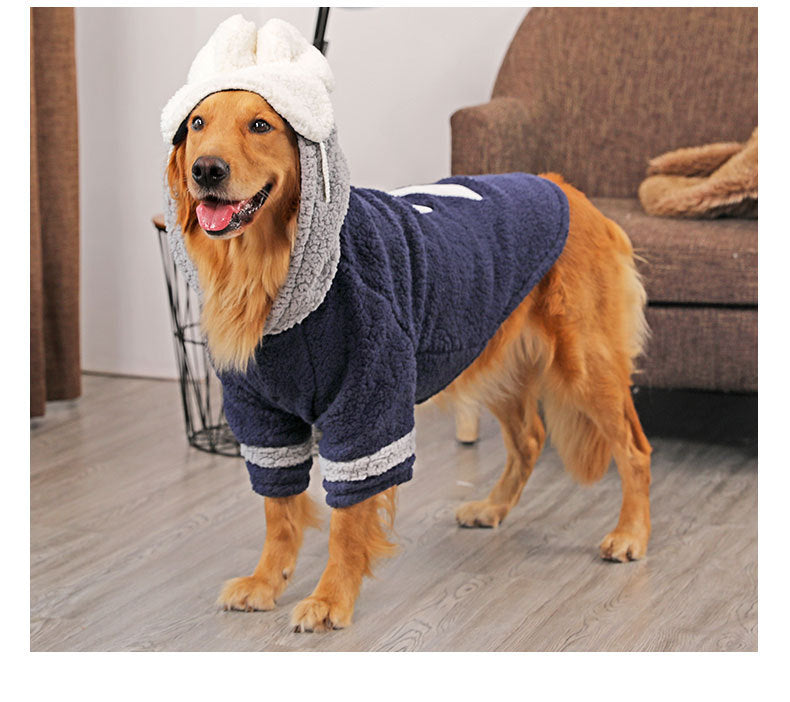 Keep Your Large Dog Cozy This Winter with Our Stylish Autumn Coat!